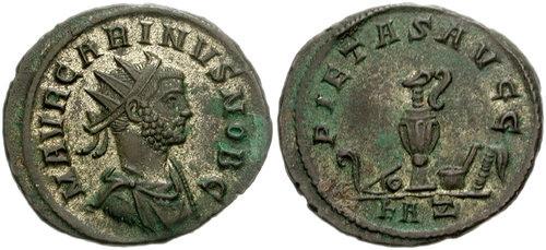 carinus roman coin antoninianus